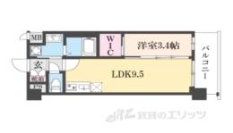 ソルテラス嵯峨嵐山間取り図面