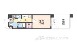 ソルテラス嵯峨嵐山間取り図面