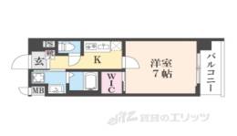 ソルテラス嵯峨嵐山間取り図面