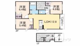 シャーメゾン石見間取り図面