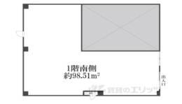 シチクハイネス1階店舗間取り図面