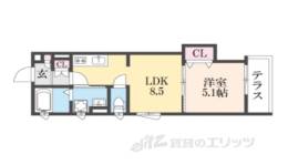 セレニティ池田Ａ棟間取り図面