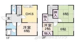 貸家間取り図面
