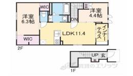 Cｒｏｓｓ Tｅｒｒａｃｅ間取り図面
