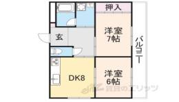 レジデンス招提間取り図面