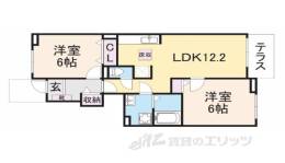ヴィルメゾンＢ間取り図面