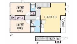 オーク　ハイツ　Ｂ棟間取り図面