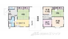貸家間取り図面