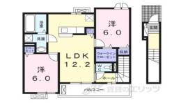 アンジュヴェール１間取り図面