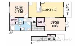 サニーヒル北山間取り図面