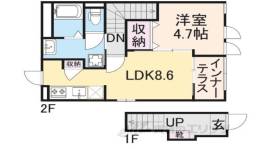 ルトゥール野村間取り図面