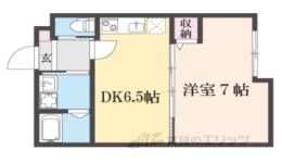 フォルトゥーナ大津市打出浜間取り図面