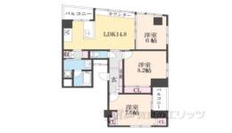 アラモードグラン御池(テナント）間取り図面