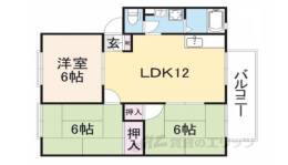 パークヒル枚方Ｄ棟間取り図面