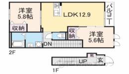 ファイン　グランディ間取り図面