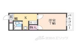 コーポラス一条間取り図面