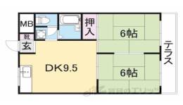 コーポラス一条間取り図面