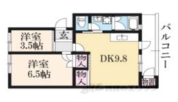 郡山駅前団地２号棟間取り図面