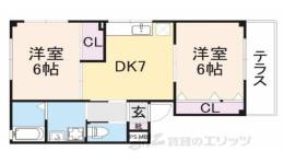 ヴァンクール間取り図面