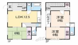 貸家間取り図面