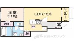 グランコートヌクイ間取り図面