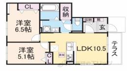 グレイシス星田間取り図面