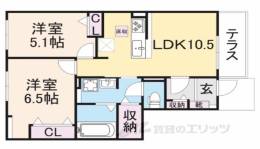 グレイシス星田間取り図面