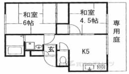 石橋ハイツＡ棟間取り図面