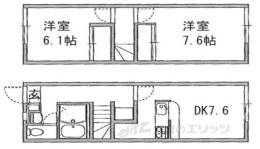 レオパレス西畑間取り図面