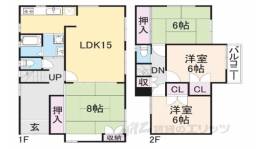 貸家間取り図面