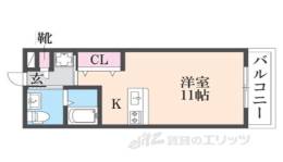 シャンテー御殿山２間取り図面