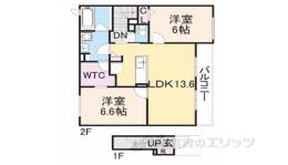 エクセレント　カーサ２間取り図面
