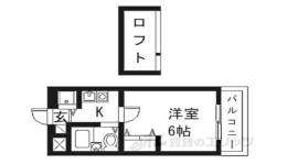 シティパレスあやめ池Ｐ３間取り図面