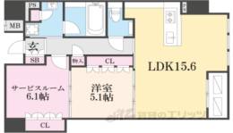 レ・ジェイド京都四条大宮間取り図面