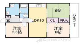 アクティ寝屋川間取り図面
