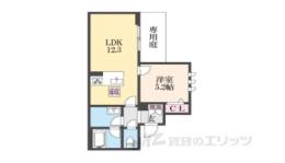 シャーメゾン多藪間取り図面