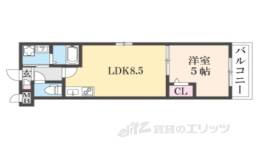 グラカン桂駅北間取り図面