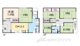 貸家間取り図面