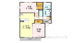 シャンテ高山台Ｂ棟間取り図面