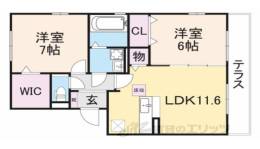 メゾン　エスポワール間取り図面