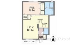 ラ・メゾン柿の木Ｂ間取り図面