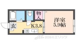グリーンハイツ　Ｂ棟間取り図面