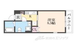 ATTRICE大将軍間取り図面