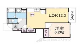 サニーコート初町間取り図面