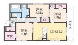 ソシア・セレーノ間取り図面