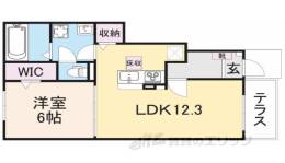 クレメント中今里間取り図面