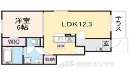 クレメント中今里間取り図面