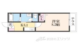 シャーメゾンHANATA南岡間取り図面