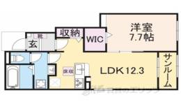 ネオトラスト１間取り図面
