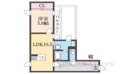 Ｇｒａｎｔａｇｅ西院間取り図面